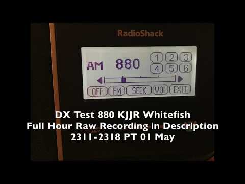 880 KJJR DX Test Raw Recording (2020.05.01) *Full Hour Recording In Description*