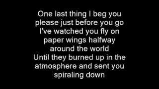 Rise Against: Paper Wings (Lyrics)