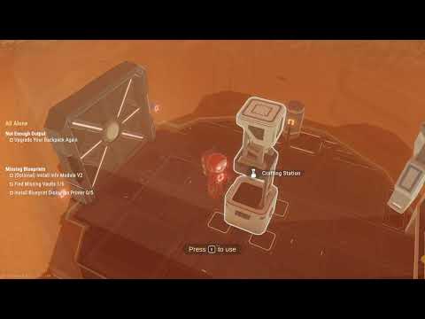 First Look at   Blossom  Robot Terraformer  pt.1   No crash landing???