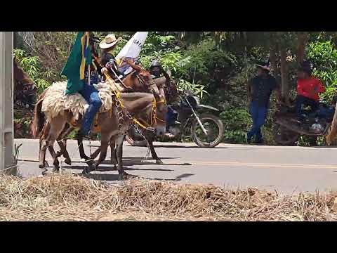 V.01 07.09.2025 - Cavalgada da Independência em São Miguel do Tocantins.  Passando em Grota do Meio