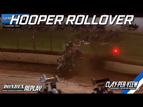 Formula 500's | Jake Hooper Big Rollover - Toowoomba - 13th Jan 2024 | Clay-Per-View
