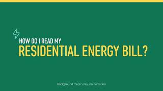 How to Read Your Residential Energy Bill | Managing Your SCE Account