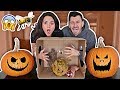 HALLOWEEN WHAT'S IN THE BOX CHALLENGE BOYFRIEND VS. GIRLFRIEND!! *SHE ACTUALLY CRIED* HALLOWEEN WHAT'S IN THE BOX CHALLENGE BOYFRIEND VS. GIRLFRIEND!! *SHE ACTUALLY CRIED*