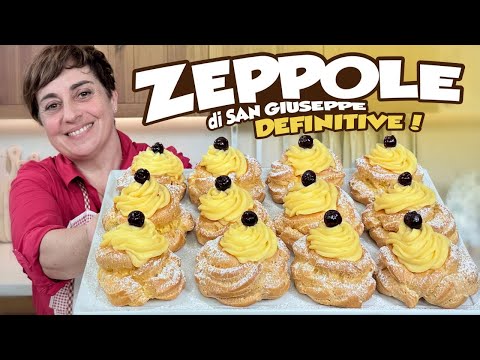 ZEPPOLE DI SAN GIUSEPPE DEFINITIVE Ricetta Facile - Fatto in Casa da Benedetta