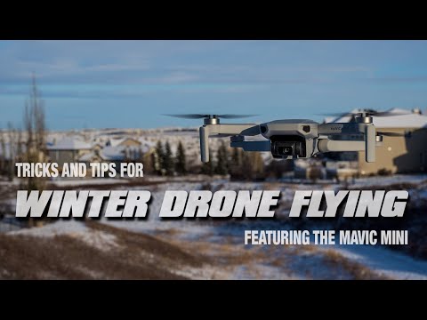 How to fly a Drone in Winter & Cold Weather Tips | DJI MAVIC MINI