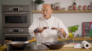 What kitchen utensils should be used with a wok? | Ken Hom's FAQS