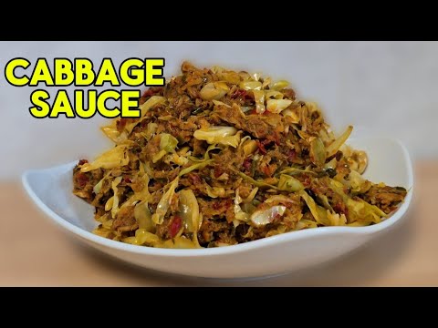 How to Make Delicious Cabbage Sauce | Easy African Cabbage Recipe | Quick & Tasty Homemade Sauce