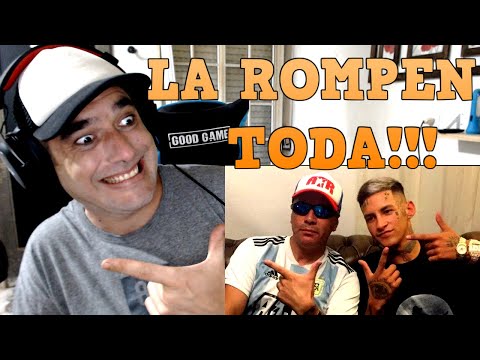 REACCIONANDO a DAMAS GRATIS y L-GANTE