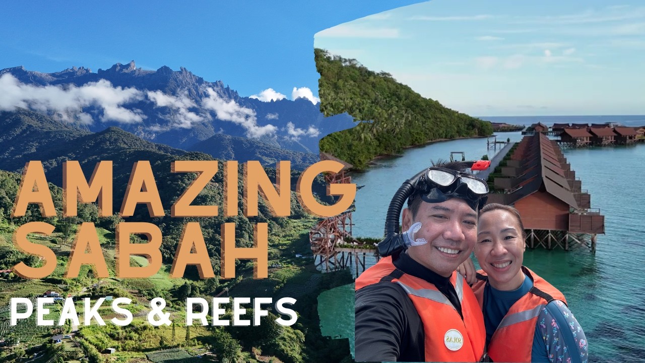 Sabah Travel Vlog | Kundasang & Semporna in 6 Days