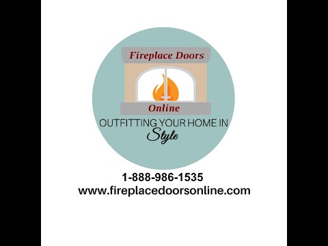 Slimline Masonry Fireplace Door