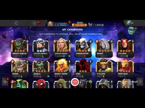 playing marvel strike force blitzing