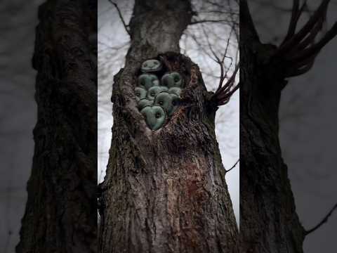Craziest things ever found inside trees