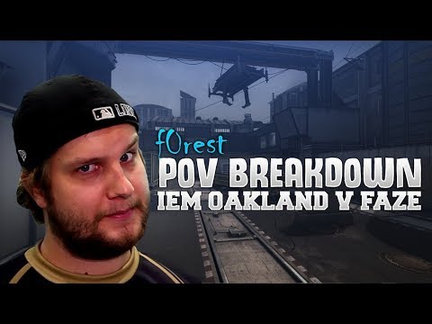POV Breakdown - f0rest vs Faze on Train (Grand final IEM Oakland 2017)