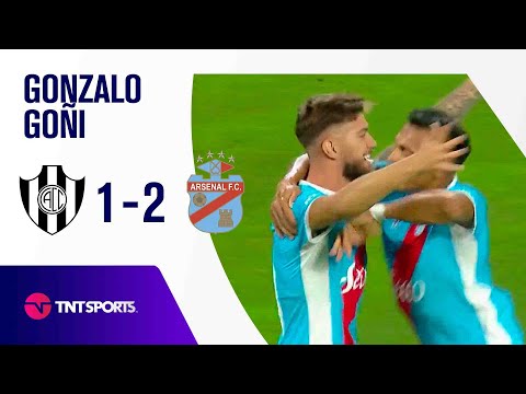 ¡LE ERRÓ a la PELOTA y GOL del ARSE! ⚽ GOÑI aprovechó de cabeza el error de TOSELLI