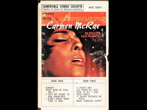 Carmen McRae - Live At Sugar Hill San Francisco (1963)