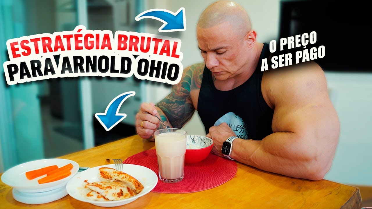 DIETA MAIS RESTRITA DO FABIO GIGA   ELE MOSTROU TODAS AS REFEIÇÕES