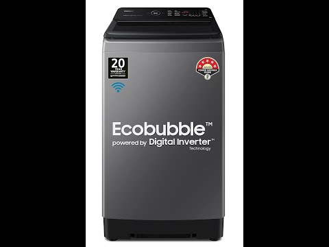 Samsung 9 kg, 5 star, Eco Bubble Technology,Fully-Automatic Top Load Washing Machine WA90BG4542BDTL