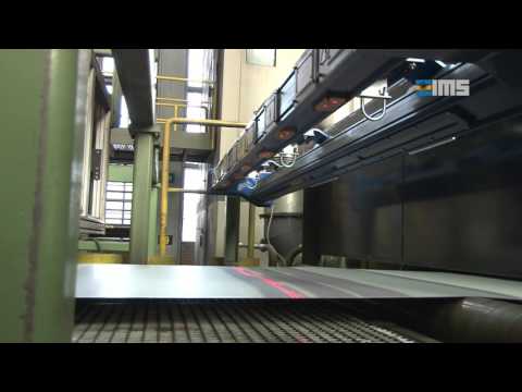 Bandplanheitsmessung – Camera Cluster System (CCS) in einer Feuerbeschichtungsanlage