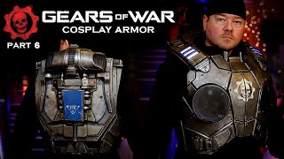How to Make Gears of War Cosplay Armor - Free Foam Templates - Marcus Fenix Chest - Part 6