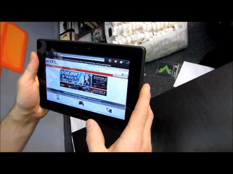 Blackberry Playbook 7" Tablet PC First Impressions Linus Tech Tips