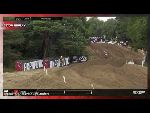 Febvre vs Coldenhoff vs Seewer | MXGP Race 2 | Monster Energy MXGP of Flanders 2023 #MXGP #Motocross