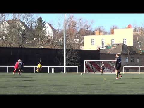 Post Bautzen-SVB: 16. min, Steve Schurzky kann gerade noch retten