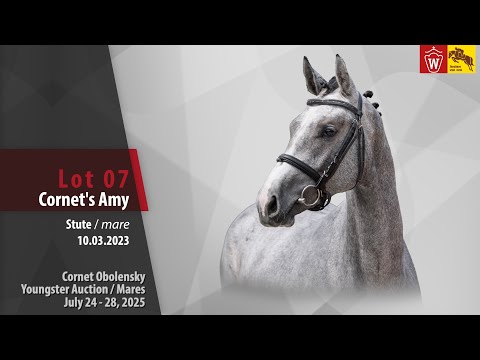 Cornet Obolensky Auction/Mares Lot 07 Cornet's Amy Stute v. Cornet Obolensky - Caspar