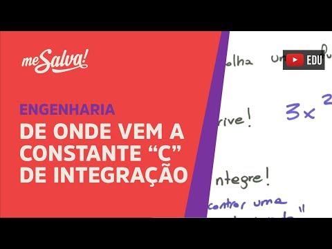 Me Salva! INT05 - De onde vem a Constante "C" de integração?