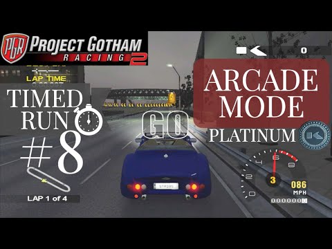 Project Gotham Racing 2 Arcade Mode Platinum  |  Let's Play  |  Timed Run #8