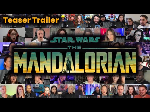 The Mandalorian - Season 3 Teaser Trailer || REACTION MASHUP || Disney+ || D23
