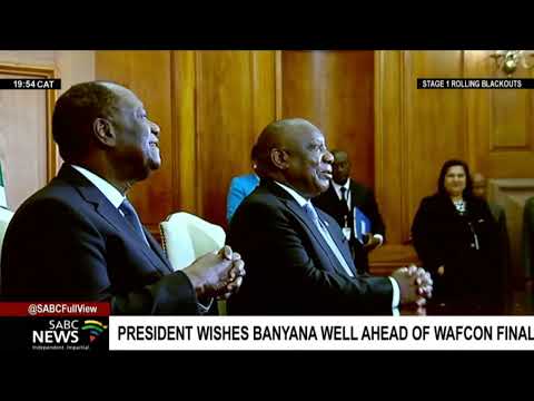 President Cyril Ramaphosa wishes Banyana well ahead of Wafcon final