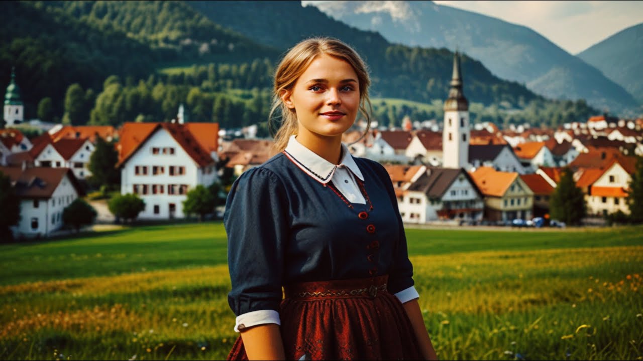 Michelstadt!A stunning medieval town in a German province!4K tour