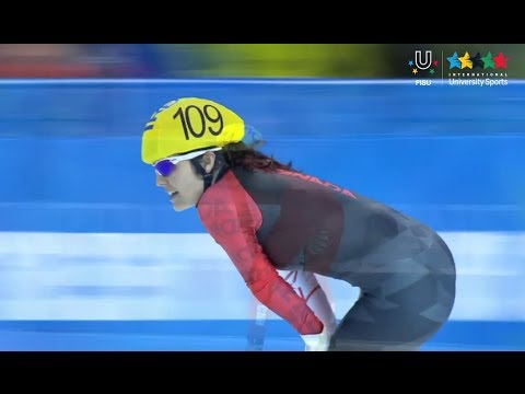 Short Track Lady's 500m Final A - Winter Universiade Trentino 2013