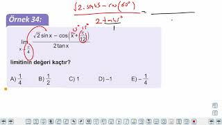 Eğitim Vadisi AYT Matematik 13.Föy Türev 3 Konu Anlatım Videoları