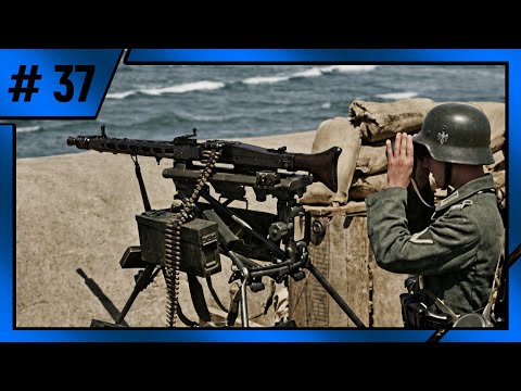 Le Jour J. Un bus en flammes avec des civils à bord. La destruction d'une division allemande en 2...