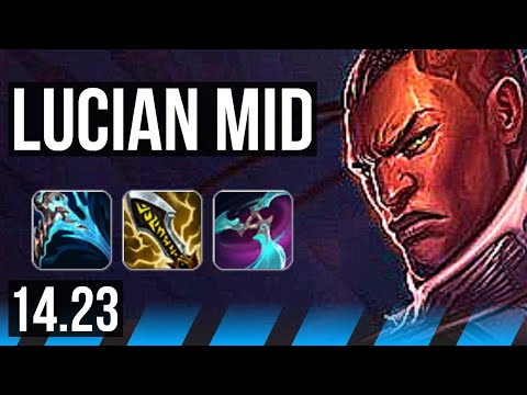 LUCIAN vs VEL'KOZ (MID) | 6/1/5 | KR Master | 14.23