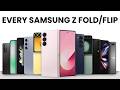 Unboxing Every Samsung Fold Flip Phone Ever 2019 2024