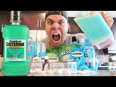 MINTIEST DRINK IN THE WORLD CHALLENGE (EXTREMELY DANGEROUS) Video