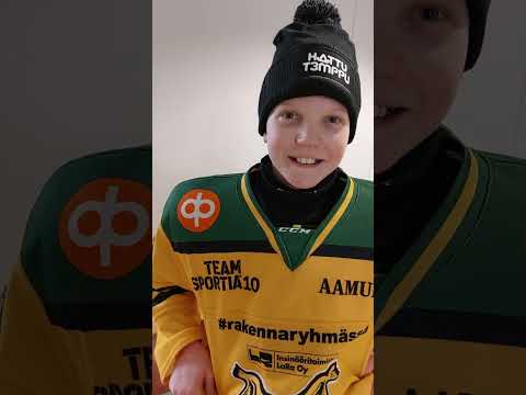 Ilves-junnu Juho Nyberg haastattelu.