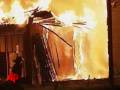 Raw Video Huge Fire Erupts In Tennessee