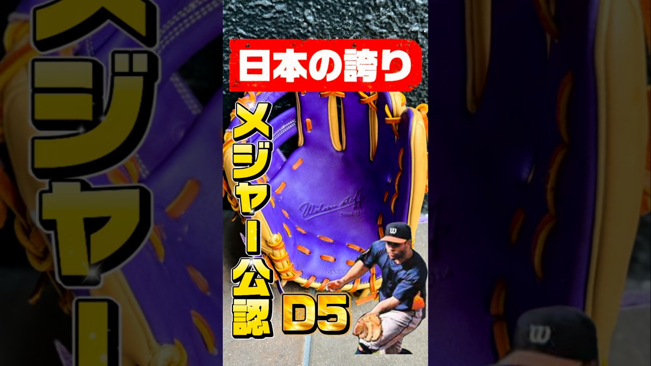 【メジャーリーガー絶賛】日本から逆輸入されたウイルソンD5の型付け【アルトゥーベ】
