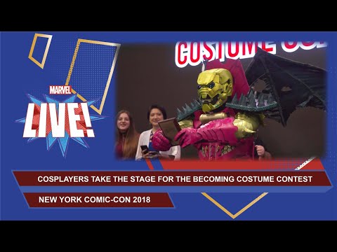 Marvel's Becoming Cosplay Contest at New York Comic Con 2018