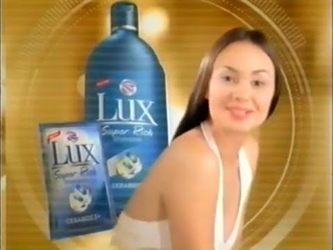 Lux Super Rich Shampoo with Ceramides+ 15s - Philippines, 2002