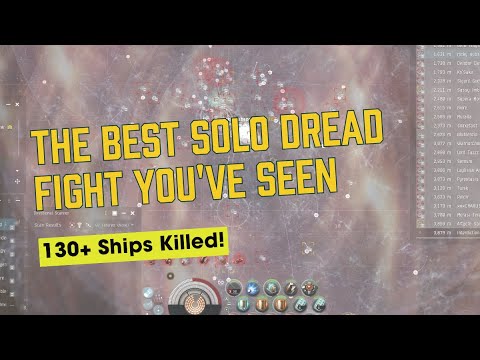 Solo Dreadnought vs 250 Man Fleet | Eve Online PVP