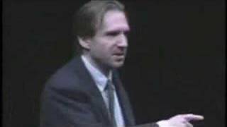 Ralph Fiennes in Faith Healer on Broadway