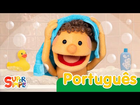 Canção do Banho | Canções Infantis | Super Simple Português