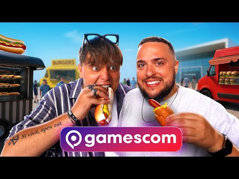 THIS IS WHAT GAMESCOM 2025 TASTES LIKE 🎮🌭