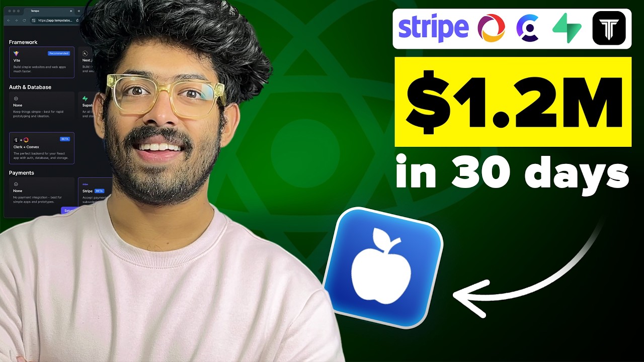 I Used AI To COPY This $1.2M/mo App With Tempo AI - Full Guide