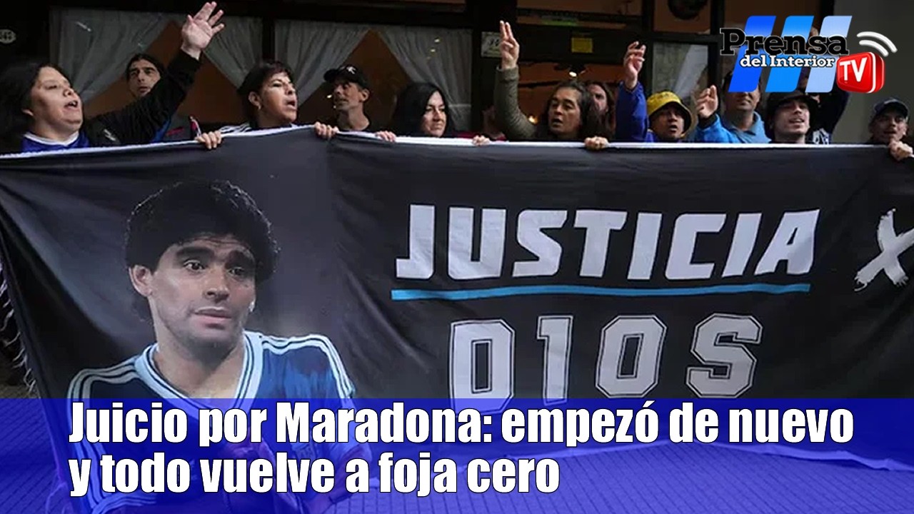 Juicio Maradona: empezó de cero, imputados y claves del caso