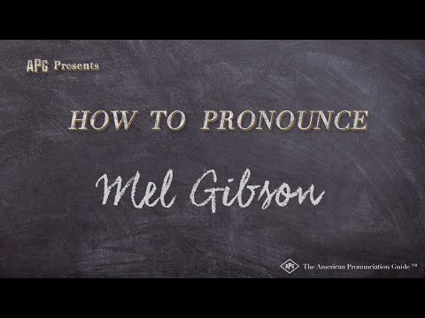 How to Pronounce Mel Gibson (Real Life Examples!)